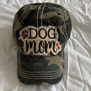 Camouflage Dog Mom Cap